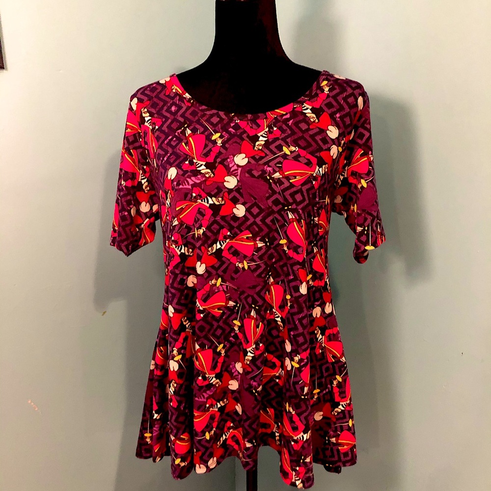 Soft LuLaRoe Top Disney Villains Captain Hook